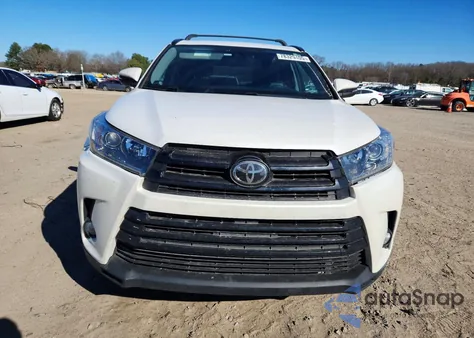 2018 Toyota Highlander Se from USA, damaged, VIN 5TDKZRFH4JS285204
